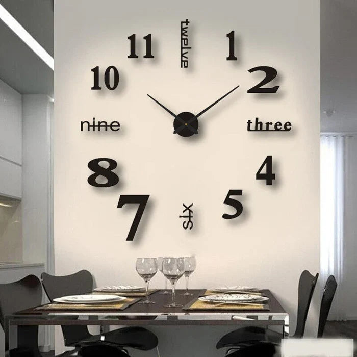 Design Wandklok met Uniek Artistiek Ontwerp – Stil en Decoratief voor Elk Interieur