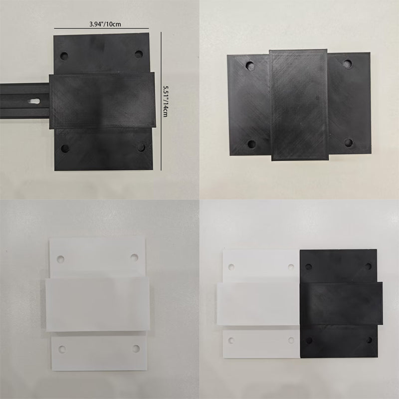 Railverlichting LED Aluminium Zwart Wit 3-5 Spots Woonkamer Keuken Hal Plafond Spotlamp Railspot Ingebouwde LED Dimbaar