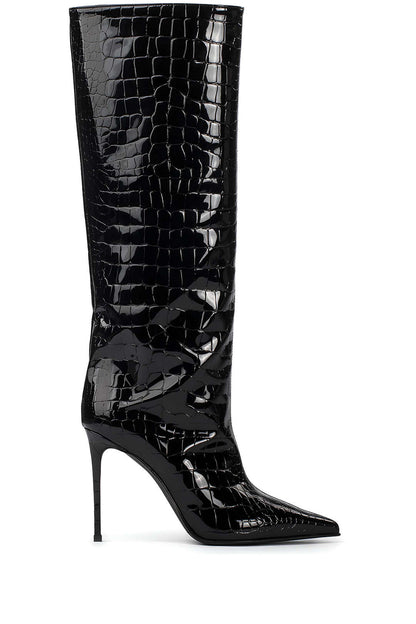 Stiletto Laarzen van Kunstleder met Hoge Hak