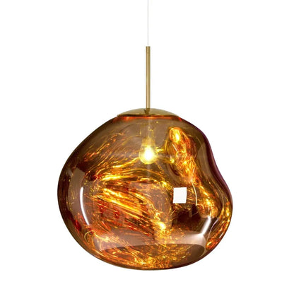 Hanglamp Lava Design Led Rond Goud Zilver Rood Rookgrijs Woonkamer Slaapkamer