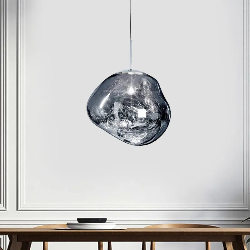 Hanglamp Lava Design Led Rond Goud Zilver Rood Rookgrijs Woonkamer Slaapkamer