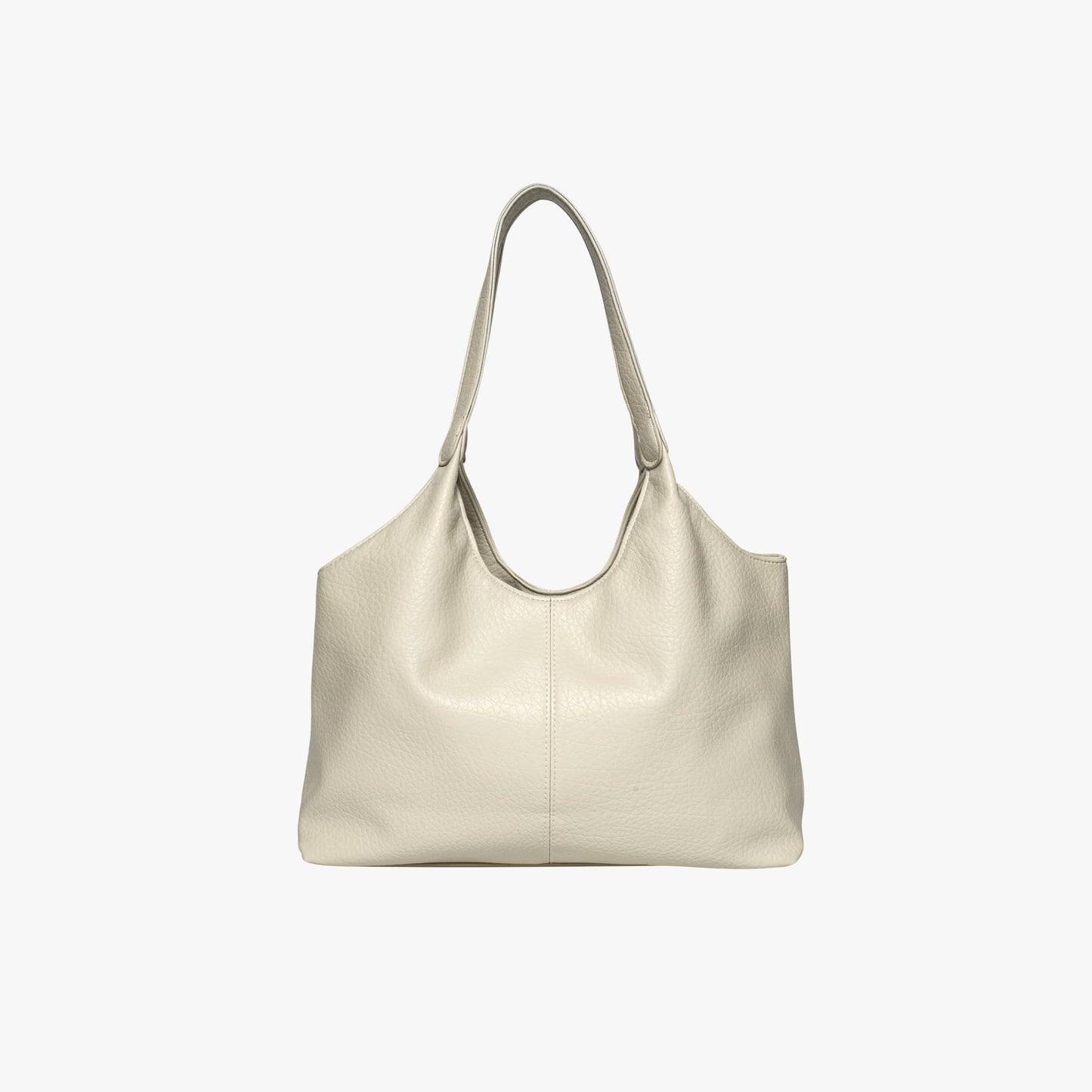 Vegan Schoudertas Dames Leren Look Ruim Tote Tas