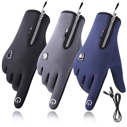 Verwarmbare Handschoenen met USB Touchscreen Waterdicht Winddicht voor Winter