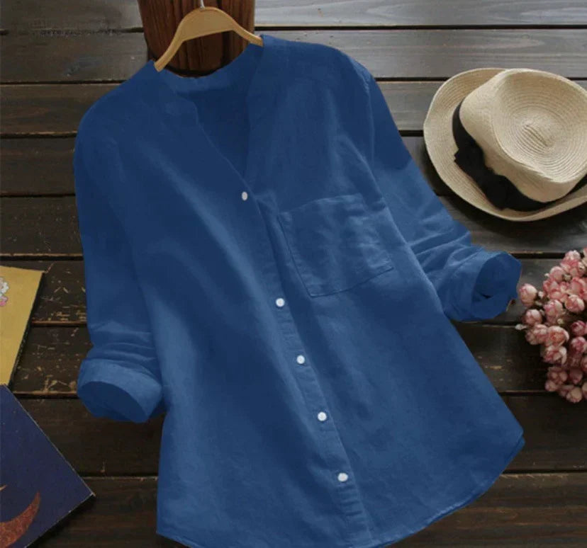 Klassieke Katoenen Overhemd voor Mannen Casual Stijl