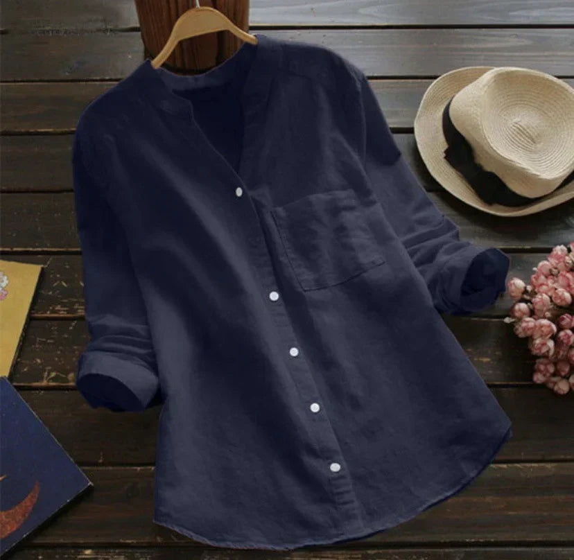 Klassieke Katoenen Overhemd voor Mannen Casual Stijl