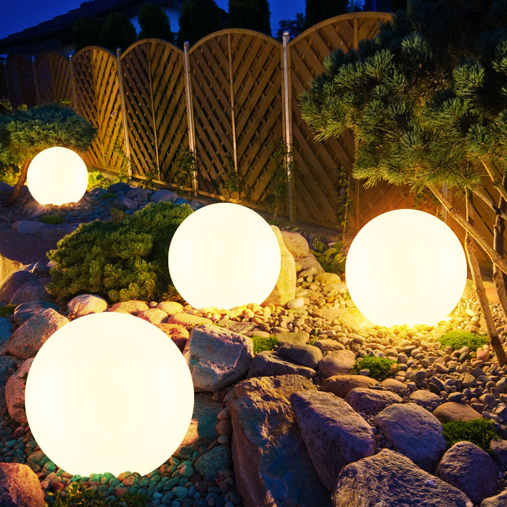 Draadloze LED bol lamp voor binnen en buiten, waterdicht en oplaadbaar