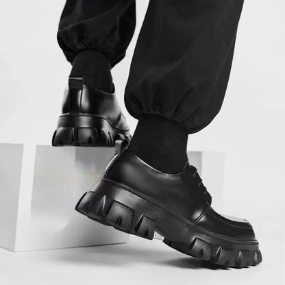 Leren Derbyschoenen voor Mannen Modern Design