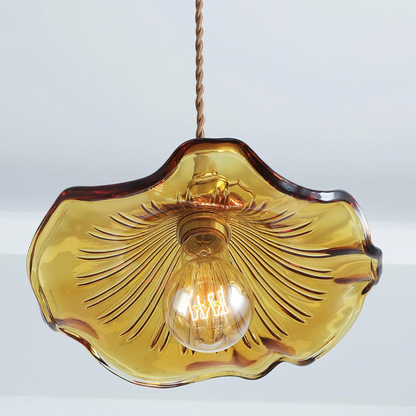 Hanglamp Glas Bloem LED Design Pendellamp Wit Woonkamer Slaapkamer Eetkamer Sfeerverlichting