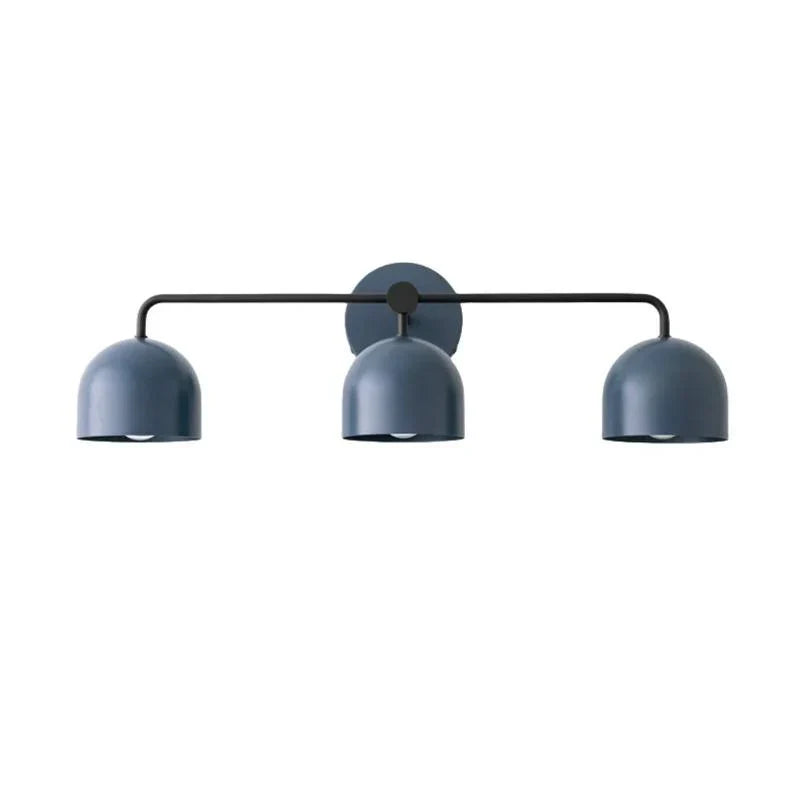 Koepelkapjes Wandlamp Modern Scandinavisch Metaal Zwart Messing 2-3 Lichtpunten Badkamer Hal Slaapkamer Sfeerverlichting