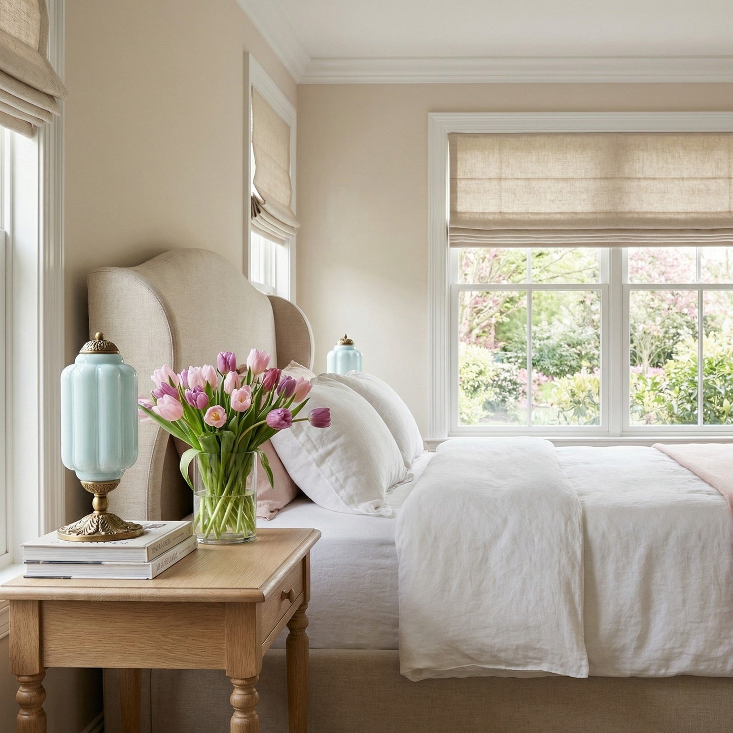 Retro Tafellampen met Getextureerd Crèmekleurig Glas – Franse Vintage Stijl met Messing of Zwart Frame