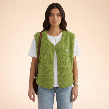 Fleecevest Stijlvol Comfortabel Warm voor Dames