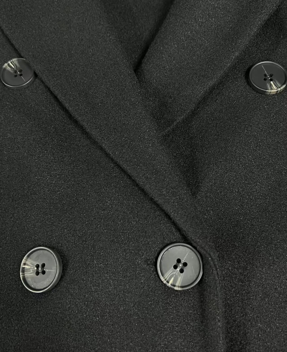 Dames Trenchcoat Lang Elegante Kwaliteit Herfst Winter