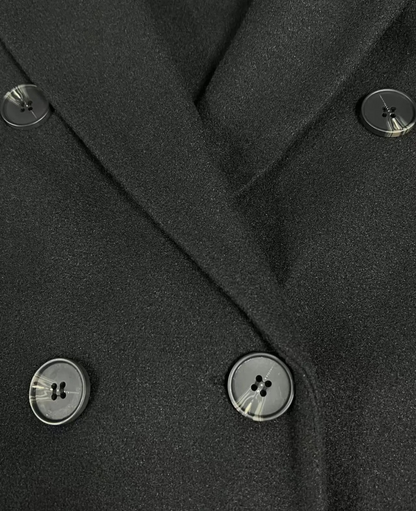 Dames Trenchcoat Lang Elegante Kwaliteit Herfst Winter