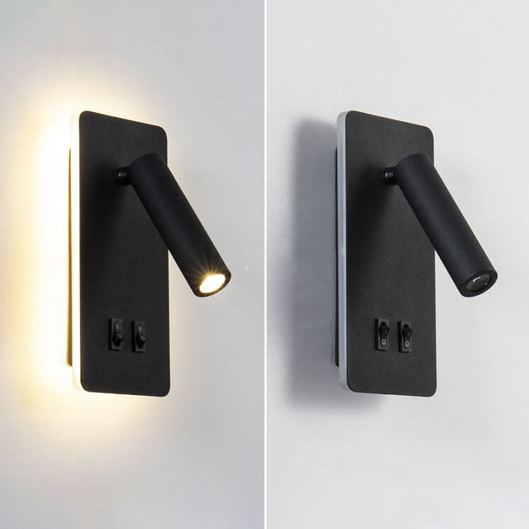 Wandlamp LED Verstelbaar IJzer Zwart Wit 15W Woonkamer Slaapkamer Hal Spotlamp Leeslamp Ingebouwde LED Moderne Wandspot