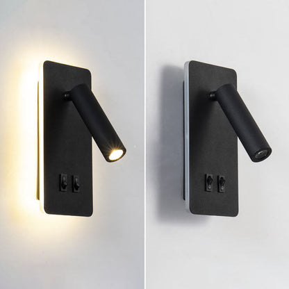 Wandlamp LED Verstelbaar IJzer Zwart Wit 15W Woonkamer Slaapkamer Hal Spotlamp Leeslamp Ingebouwde LED Moderne Wandspot