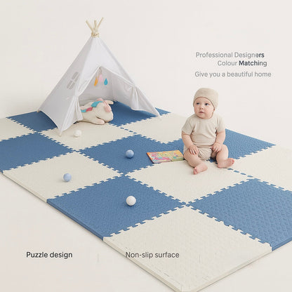 Puzzelmat Baby EVA Foam Vloertegels 30x30cm Antislip Speelmat Kinderen Kruipmat Zachte Speelvloer Babykamer Speelkamer
