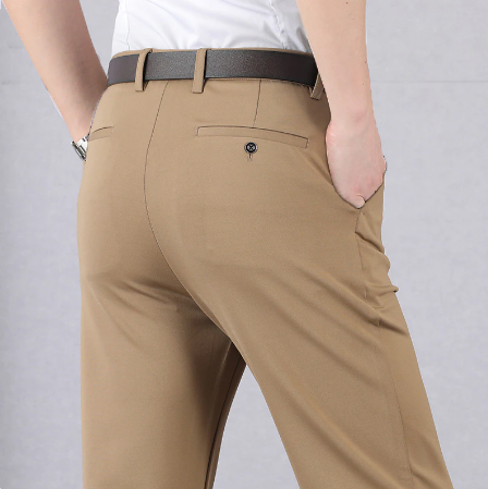 Elastische Herenbroek Stretch Pantalons Ralf