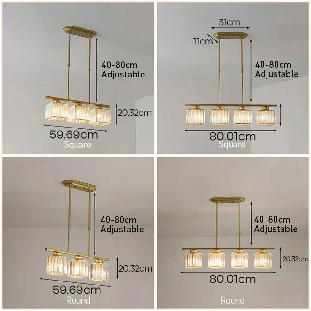 Hanglamp Eettafel Glas Zwart Goud 3 Of 4 Lichts E27 Modern