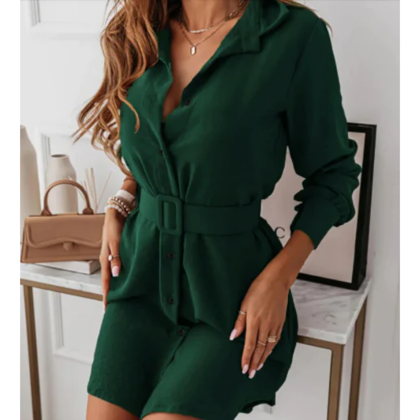 Korte Jurk Mini Chic Zomerjurk voor Vrouw