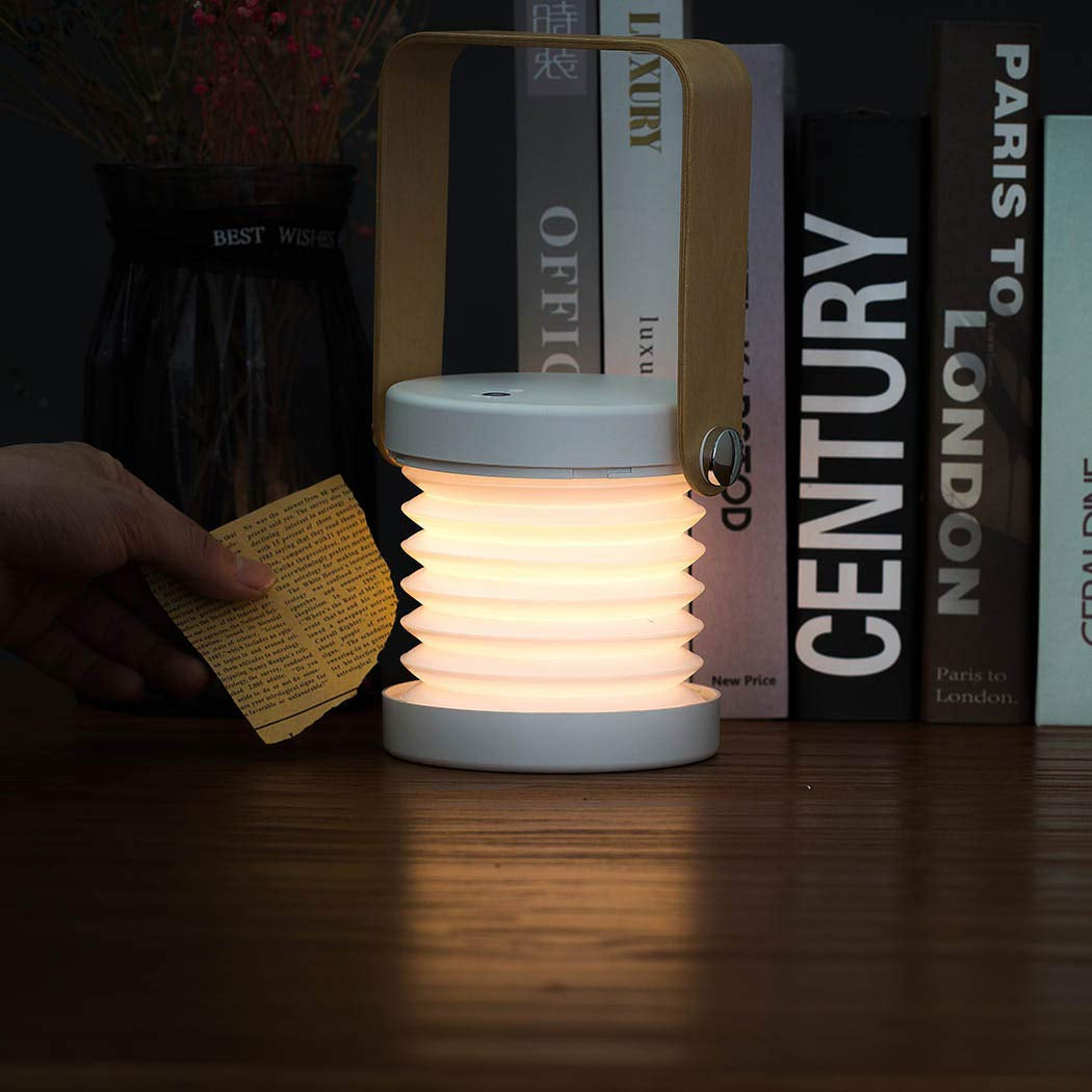 Opvouwbare LED-Leeslamp met USB-Oplaadpoort – Oogvriendelijk Leeslicht zonder Schittering voor Lezen, Werken & Studeren