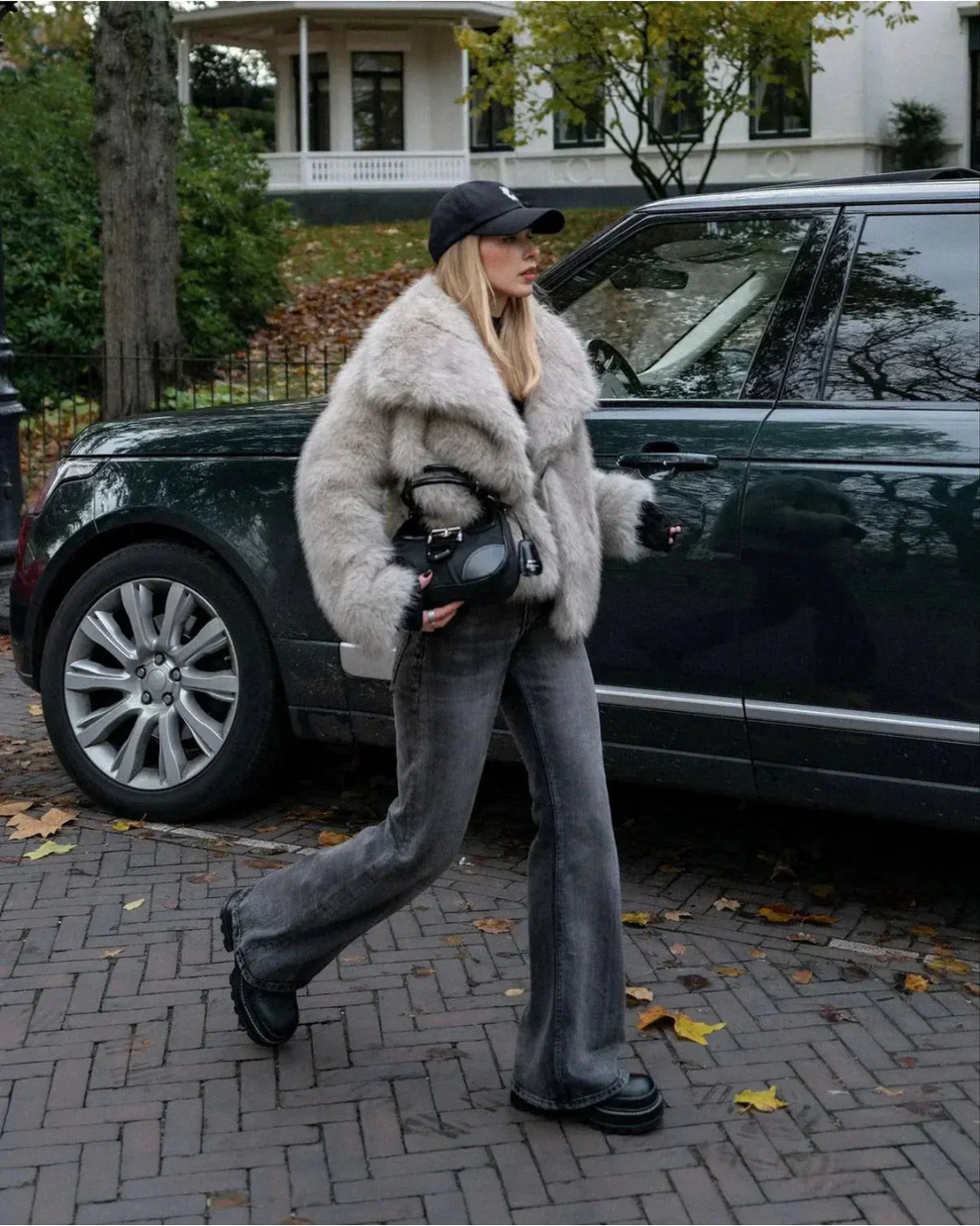 Bontjas Warm Damescoat Luxe Kwaliteit