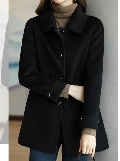 Dames Trenchcoat Klassiek Petit Model Herfst Winter
