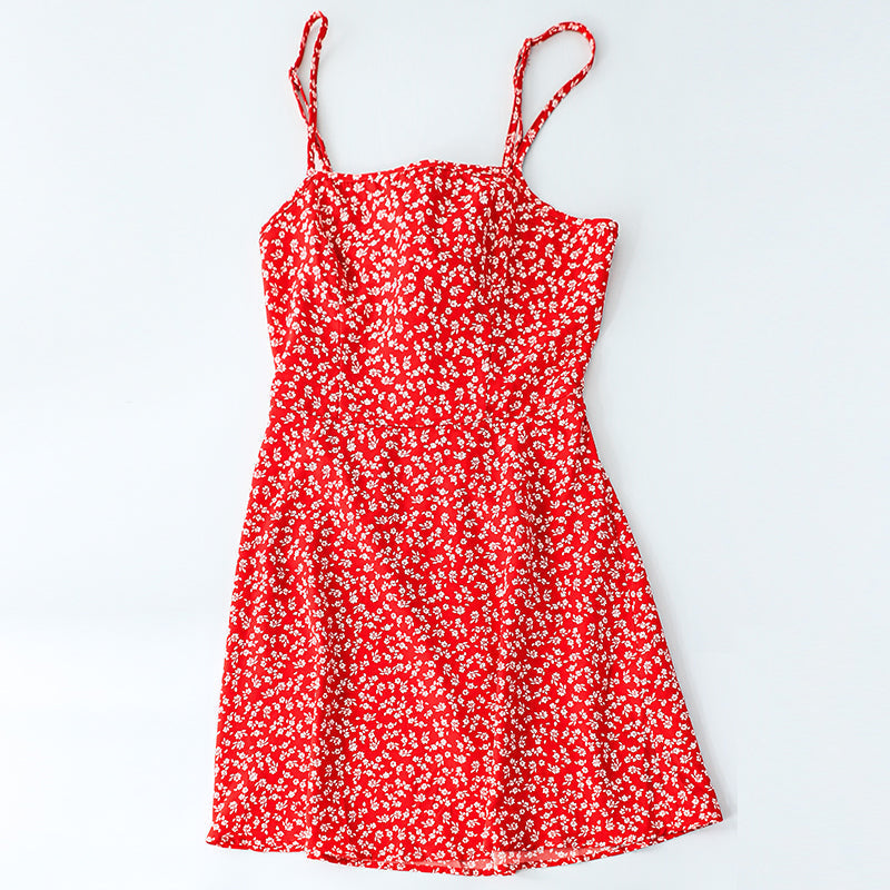 Zomerjurk Vrouw Bloemenprint Jurk Floral Voor Vrouwen