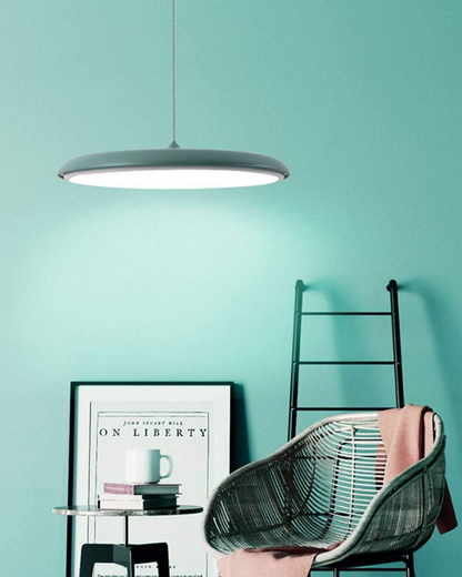 Ronde Hanglamp met Zachte Lichtverspreiding Zwart Grijs Groen Roze Wit Oranje ø25cm ø40cm Modern Scandinavisch Design voor Eetkamer Woonkamer Werkplek