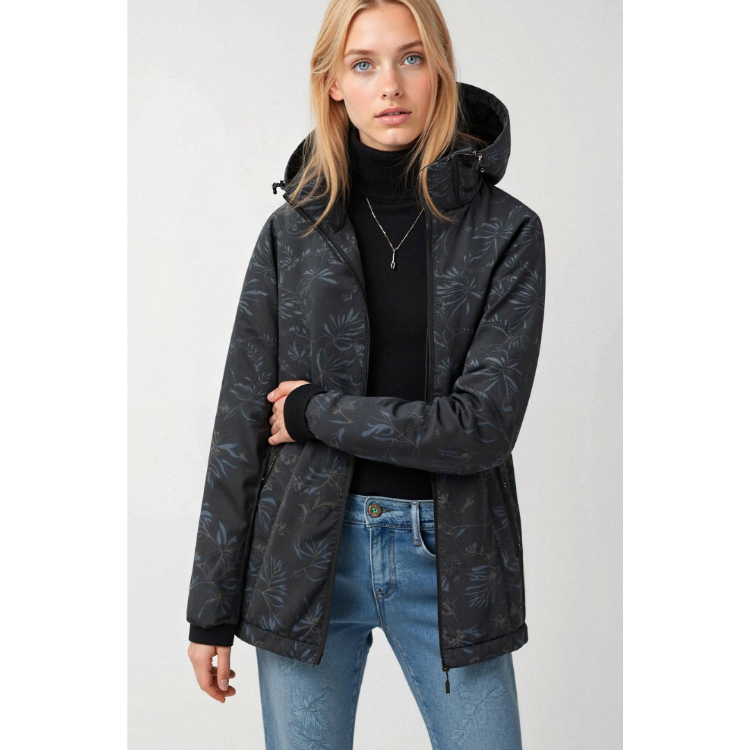 Dames Windbreaker Sportief Waterdicht Met Rits