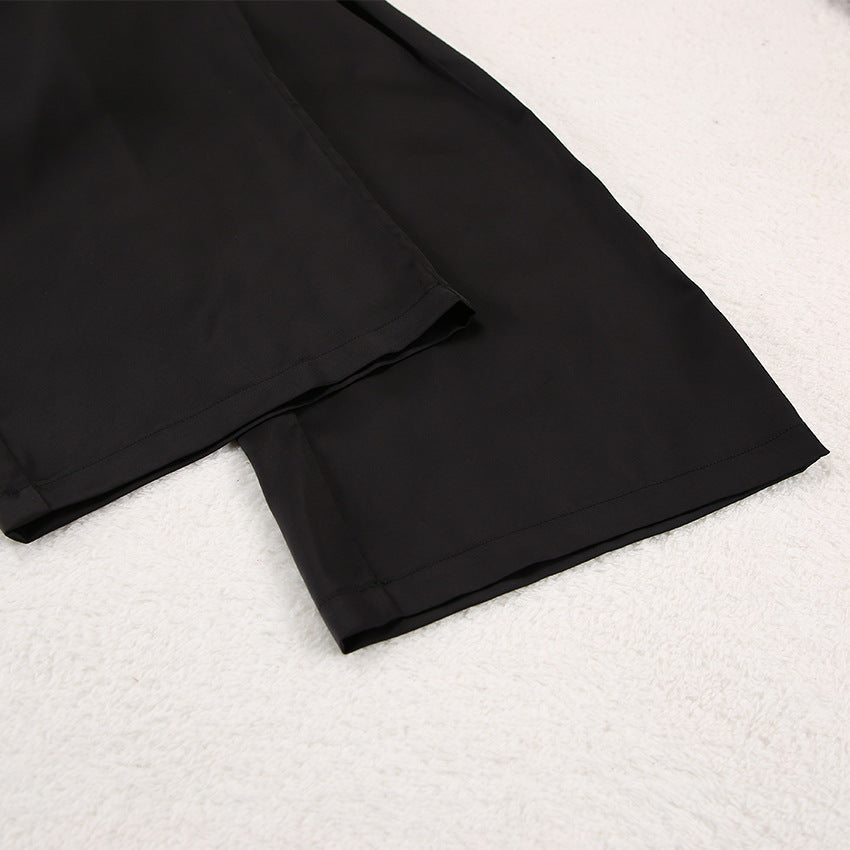 Dames Pyjama Set Satijn Zacht Luxe Slaapkleding