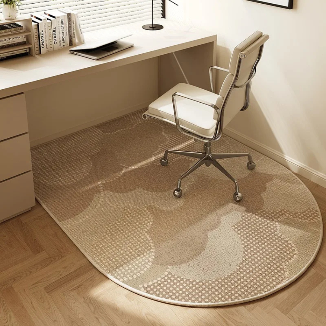 Bureau Stoelmat met Antislip Onderzijde voor Bescherming van Vloeren