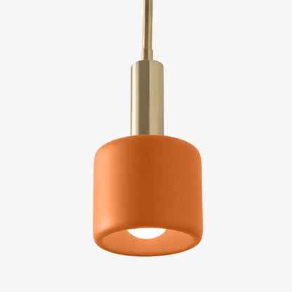 Porselein Hanglamp Minimalistisch Design Wit Groen Zwart Oranje Geel Eetkamer Keuken