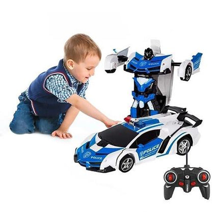 RC Transformerende Auto – Speelgoedauto en Robot in Één met Afstandsbediening