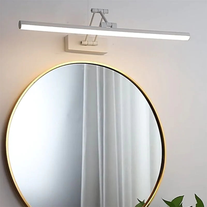 Spiegellamp LED Zwart Wit Metaal Acryl IP44 Badkamer Woonkamer Modern 40-100cm