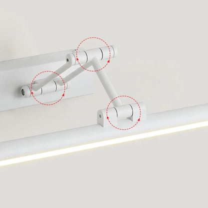 Spiegellamp LED Zwart Wit Metaal Acryl IP44 Badkamer Woonkamer Modern 40-100cm