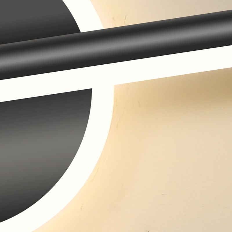 Wandlamp Metaal Siliconen Zwart Goud 3 Lichtkleuren E27 LED Woonkamer Slaapkamer Modern