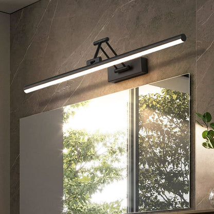 Spiegellamp LED Zwart Wit Metaal Acryl IP44 Badkamer Woonkamer Modern 40-100cm