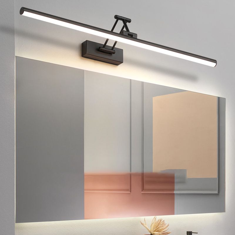 Spiegellamp LED Zwart Wit Metaal Acryl IP44 Badkamer Woonkamer Modern 40-100cm