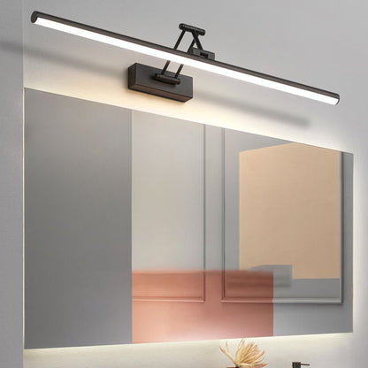 Spiegellamp LED Zwart Wit Metaal Acryl IP44 Badkamer Woonkamer Modern 40-100cm