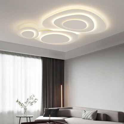 Plafondlamp LED Organisch Vormen Wit Metaal Dimbaar Woonkamer Slaapkamer 90 110cm
