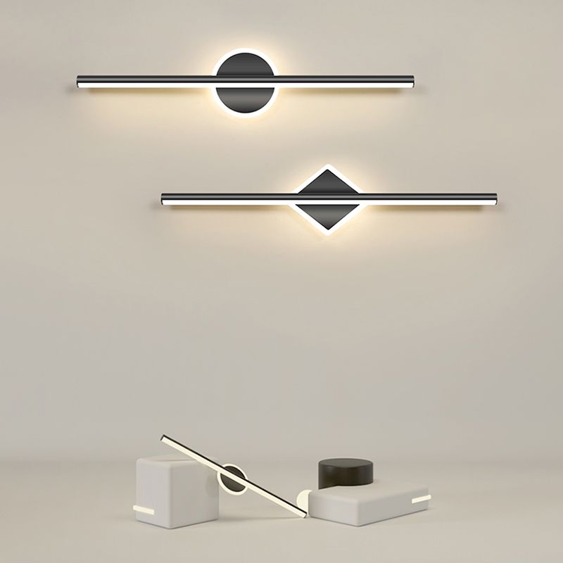 Wandlamp Metaal Siliconen Zwart Goud 3 Lichtkleuren E27 LED Woonkamer Slaapkamer Modern