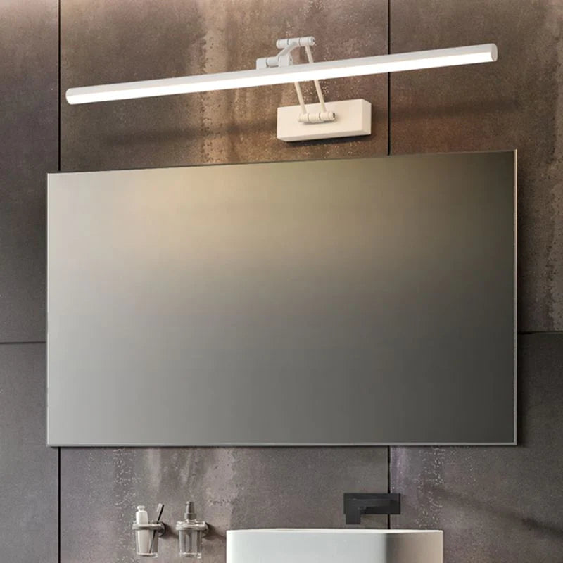 Spiegellamp LED Zwart Wit Metaal Acryl IP44 Badkamer Woonkamer Modern 40-100cm