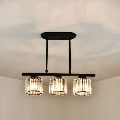 Hanglamp Glas E27 Zwart 3 of 4 Licht Eettafel Kookeiland Scandinavische Hanglamp Plafondlamp Keuken Woonkamer