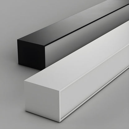 LED plafondlamp zwart langwerpig modern voor woonkamer hal slaapkamer minimalistische plafondverlichting binnen