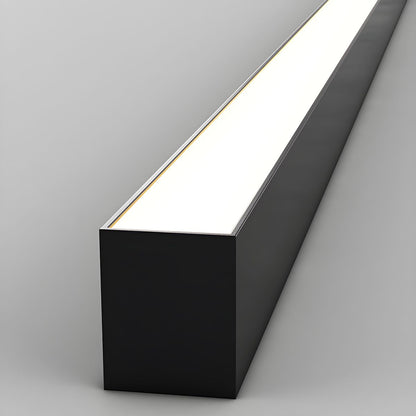 LED plafondlamp zwart langwerpig modern voor woonkamer hal slaapkamer minimalistische plafondverlichting binnen