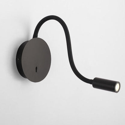 Verstelbare LED-wandlamp – 360° draaibaar – industrieel design zwart metaal – directe wandverlichting voor woonkamer slaapkamer gang modern interieur