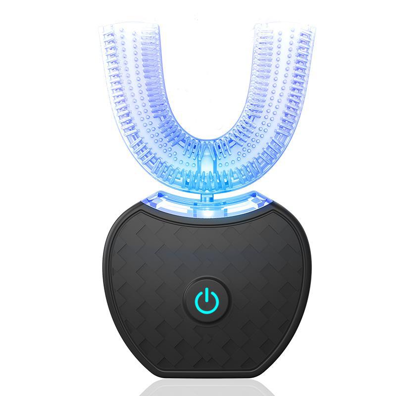 Automatische U-Vormige Elektrische Tandenborstel Siliconen 360° Mondverzorging Waterdicht IPX7