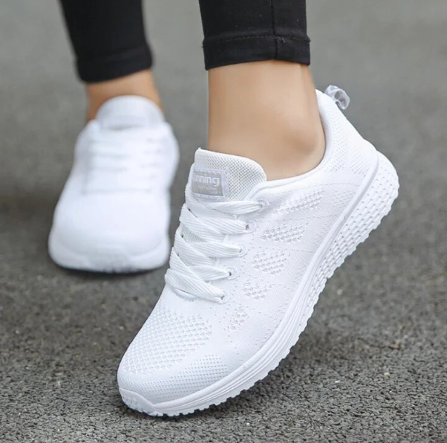 Dames Comfortabele Loop­sneakers Ergonomisch