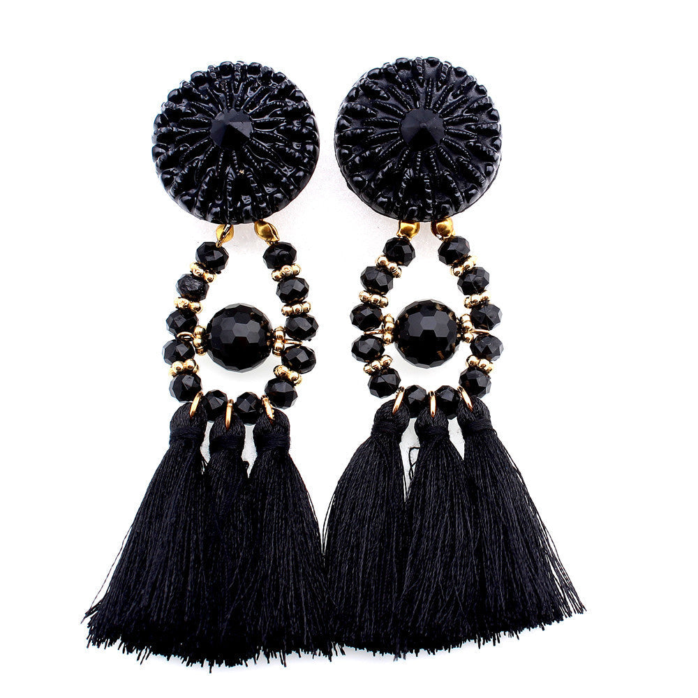 Dames Oorbellen met Kwastjes Grote Statement Oorbellen Trendy