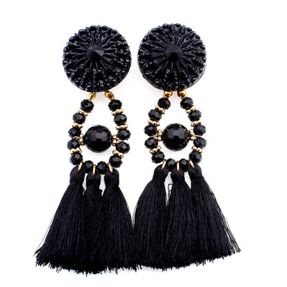Dames Oorbellen met Kwastjes Grote Statement Oorbellen Trendy